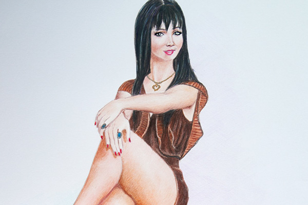 Disegno A4 - matite colorate
